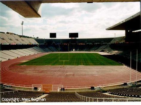 Historical grounds can be chosen as well. Estadi Olympic in Barcelona (RCD Espanyol)