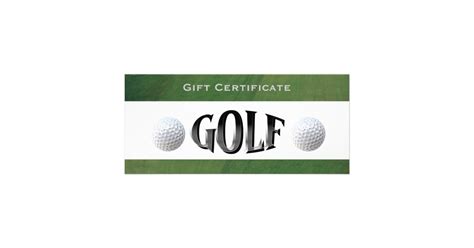 Learn golf quickly and cheaply thanks to presto golf subito presto package in laval, la prairie and boucherville. Golf Course Business Gift Certificate | Zazzle