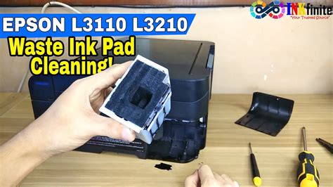 EPSON L L L L Series Waste Ink Pad Cleaning INKfinite YouTube