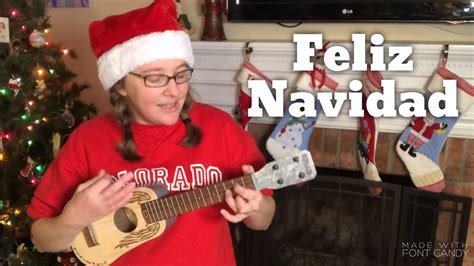 dfeliz navi gdad feliz navi d dad feliz navigdad prospero aaño y feliciddad. Feliz Navidad - played on ukulele - YouTube