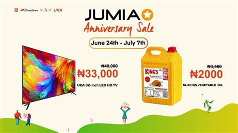 Jumia Anniversary Sale June 24th July 7th 2019 Youtube