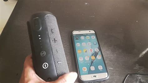 How To Connect Your Smartphone To The Bluetooth Speaker Youtube
