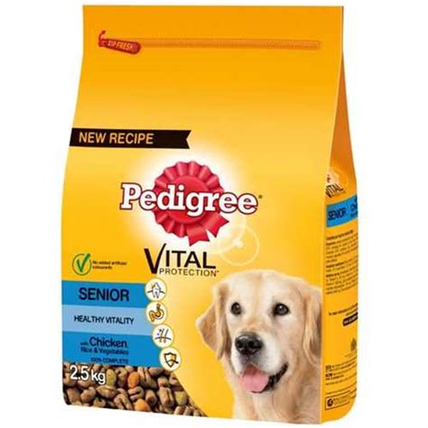 Pedigree Senior Dog Complete Dry Food Chicken Rice And Vegetables 2