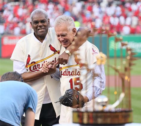 Photos 1967 World Series Champion Cardinals Are Saluted St Louis
