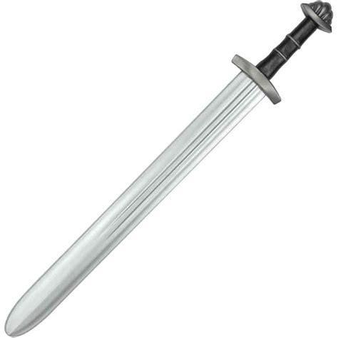 Viking Ii Larp Short Sword Black Handle