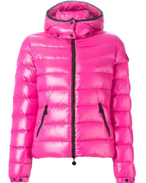 Moncler Bady Quilted Jacket In Pink Lyst Uk