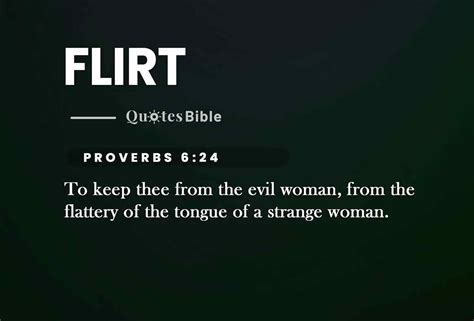 Flirt Verses From The Bible — The Power Of Flirting Finding Strength