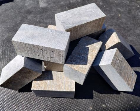 Sale Soapstone Set 12 Pcs 225x1x1 Blocks Blanks Raw Virginia Steatite