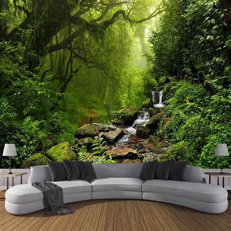 Home Furniture And Diy Non Woven 3d Printing Wallpaper Roll Backdrop