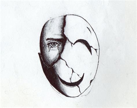 Broken Mask By Kzzrt23 On Deviantart