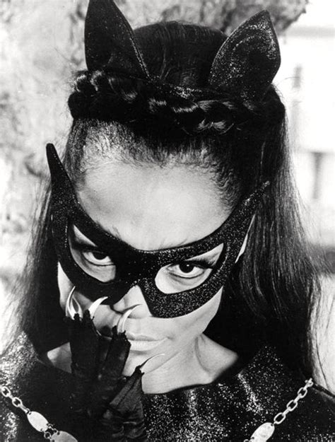 Eartha Kitt As Catwoman On The Batman Tv Series C 1960s Eartha Kitt