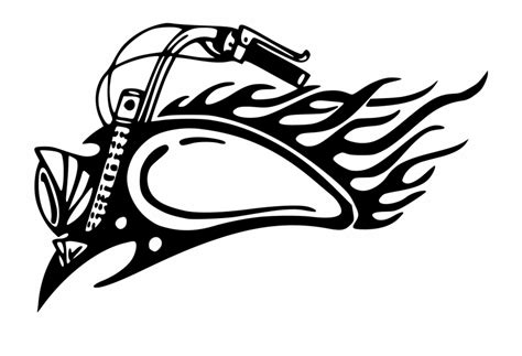 Harley Davidson Clip Art Flames 10 Free Cliparts Download Images On