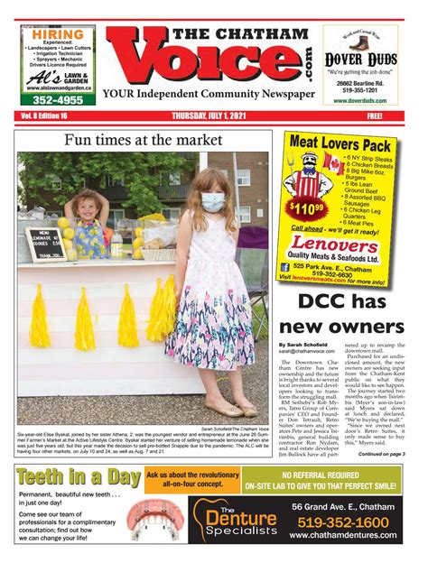 The Chatham Voice July 1 2021 By Chatham Voice Issuu