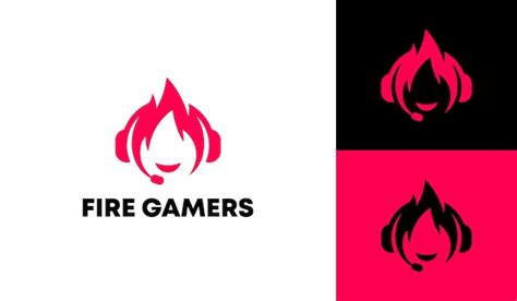 Premium Vector Fire Gamers Logo Design For Esport Or Gamers Community