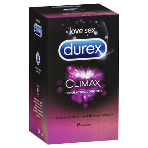 Buy Durex Climax Stimulating Condoms 16 Pack Online At Chemist Warehouse®