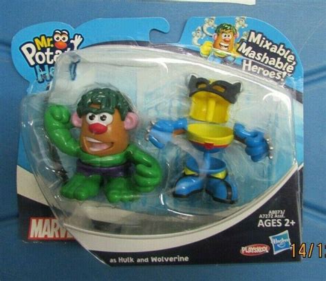 Playskool Mr Potato Head Marvel Mixable Mashable Heroes As Hulk
