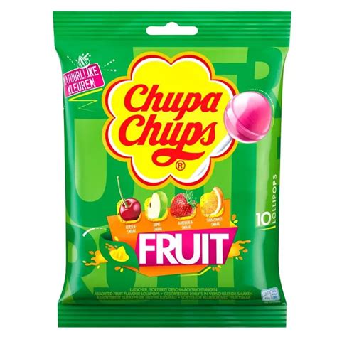 Chupa Chups Fruit Lollipops 120g Foodpaket