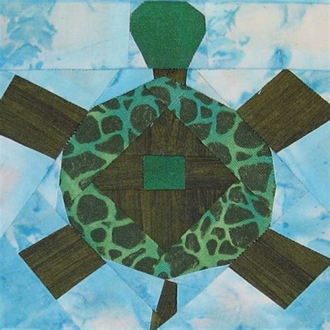 Paper Pieced Turtle Paper Pieced Quilt Patterns Turtle Quilt Quilt