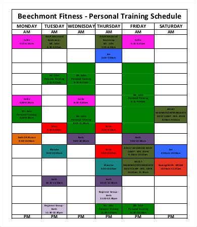 We love the flexibility of allowing our employees to indicate workable days and request time off. Personal Schedule Template - 10+ Free Word, PDF Documents ...
