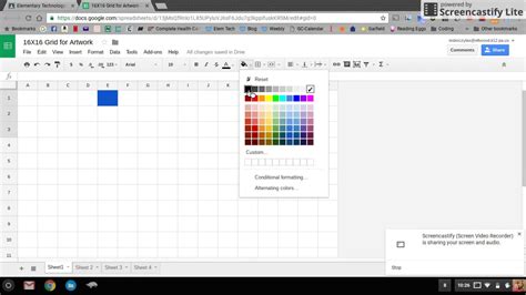 Pixel Art Spreadsheet Directions - YouTube 3:26 define named range protect range.