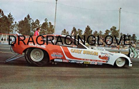 Gary Burgin Orange Baron 1977 Chevy Monza Nitro Funny Car Photo Ebay