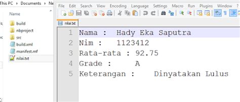 Cara Membuat Program Menghitung Nilai Mahasiswa Dengan Java Gui