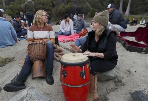 Drum Circle Pays Tribute To Foo Fighters Drummer And Laguna Local