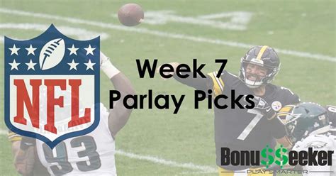 Make sure you follow @pfn365 and @pfn365aa on twitter for all of our writers' week 6 nfl picks and more. Week 7 NFL Parlay Picks - Best NFL Parlays Bets