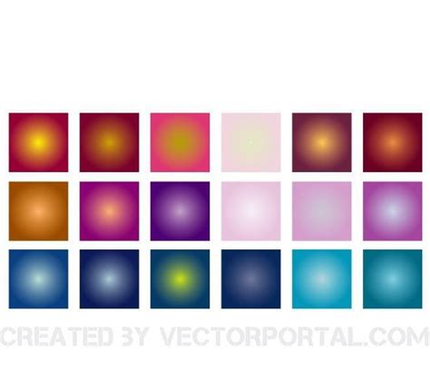 Radial Gradient Swatches Set Ai Vector Uidownload