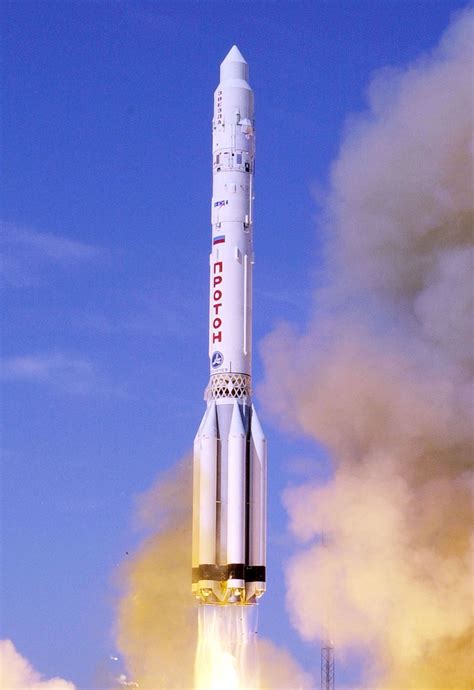 Rocket can mean a type of engine. Proton (rocket family) - Wikipedia