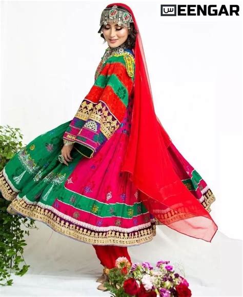 Floral Fusion Afghan Dress Seengar Fashion