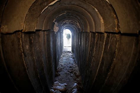 Israel Puts Tunnel Dug Under Gaza Border On Display To Show Threat