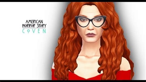 The Sims 4 Create A Sim Inspired Myrtle Snow From American Horror