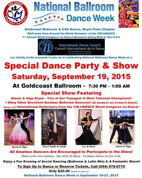 Goldcoast Ballroom And Event Center Special Dance Party