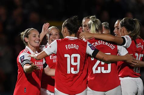 Arsenal Women Brighton Mead Double Leads Gunners To First Wsl Win The Short Fuse