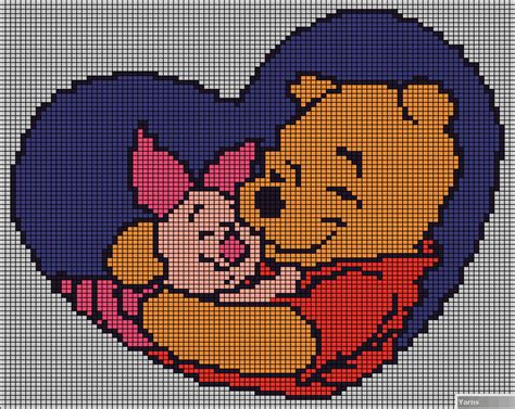 Pixel Arts Winnie Pooh 24 Arts