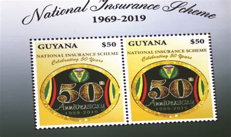 National policy on occupational safety and health 2018. NIS unveils jubilee commemorative stamp | INews Guyana