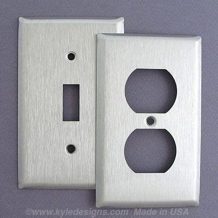 Find most of your switch plate answers here. Stainless Steel Switch Plates and Outlet Covers ...