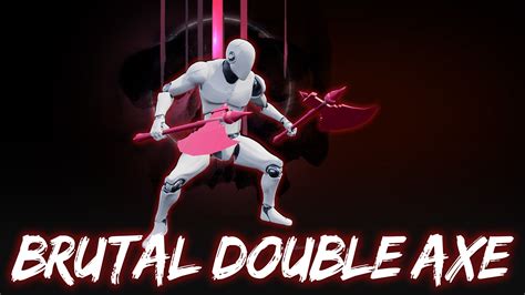Brutal Double Axe Set In Animations Ue Marketplace