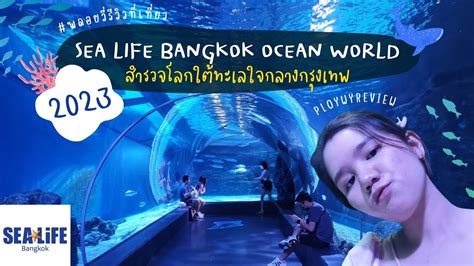 สำรวจโลกใต้ทะเลใจกลางกรุงเทพ Sea Life Bangkok Ocean World 2023