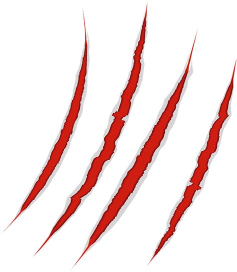 Transparent Background Claw Marks Png Png Image Collection