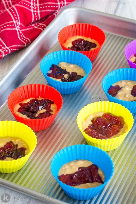 Peanut Butter And Jelly Crunch Cups