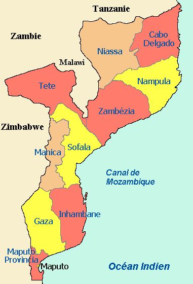 Mapa hoteli w obszarze cabo delgado province: Le Mozambique