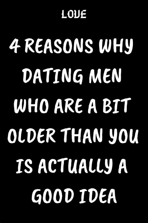 4 Reasons Why Dating Men Who Are A Bit Older Than You Is Actually A