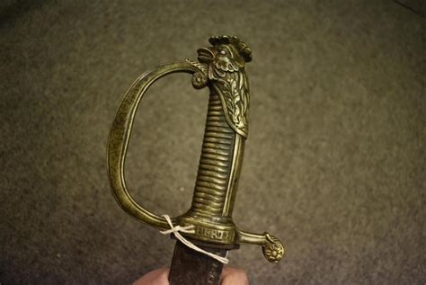 An Early 19th Century Sidearm Or Short Sword Of The Paris Municipal