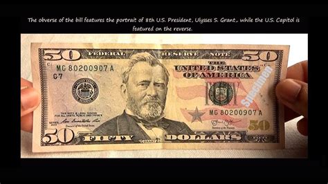 How To Know If 50 Dollar Bill Is Real Dollar Poster