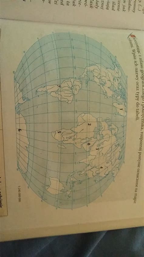 Tereny Oznaczone Na Mapie Cyframi 2 I 3 To - korzystajac z atlasu gegraficznego i podrecznika rozpoznaj pustynie