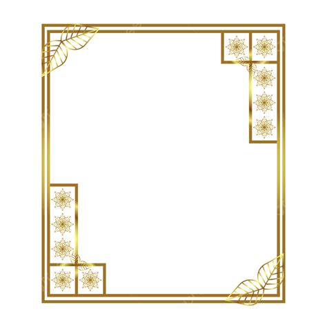 Elegant Square Frame Vector Hd Png Images Elegant Gold Square Frame