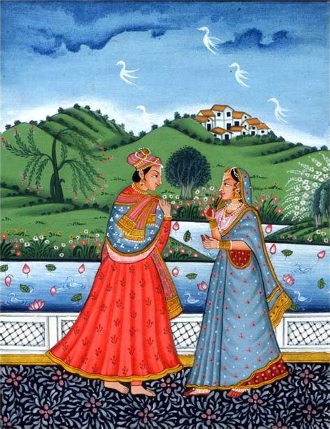 Pahari Miniature Paintings The Origin And The Great Masters Hubpages