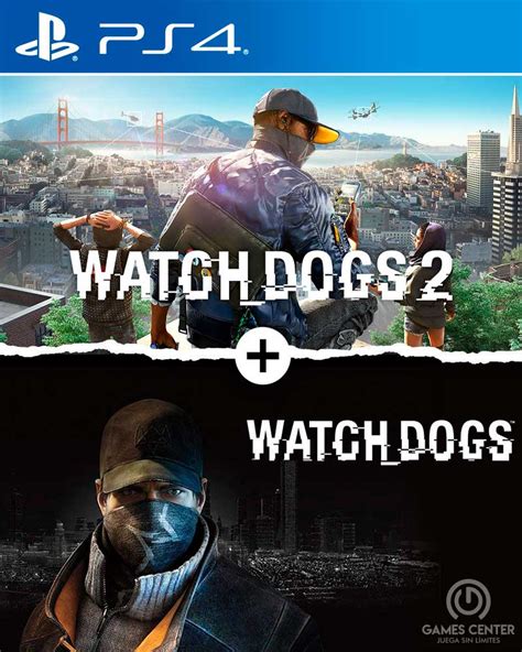 Watch Dogs 1 Watch Dogs 2 Playstation 4 Games Center
